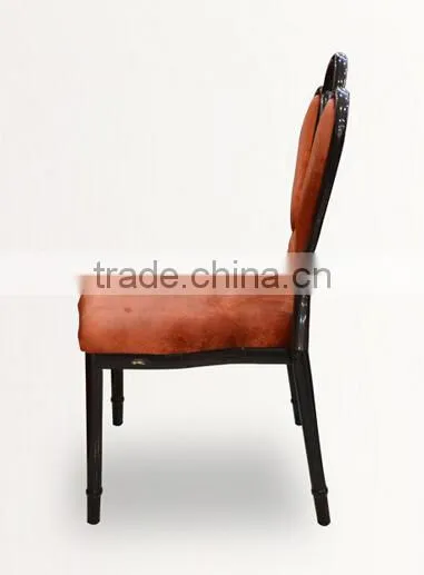 Factory Directsale European Style Fashion Aluminum Wedding Hotel Dining Chair LQ-B901 photo-2