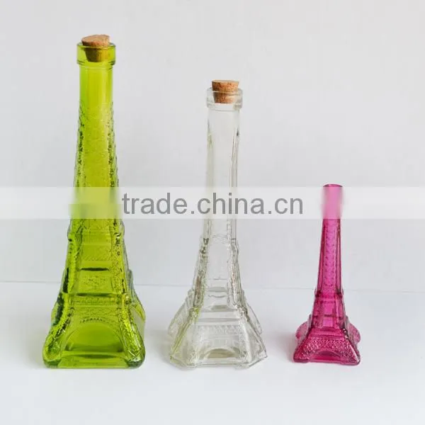 Unique Thin Long-necked Glass Vases photo-2