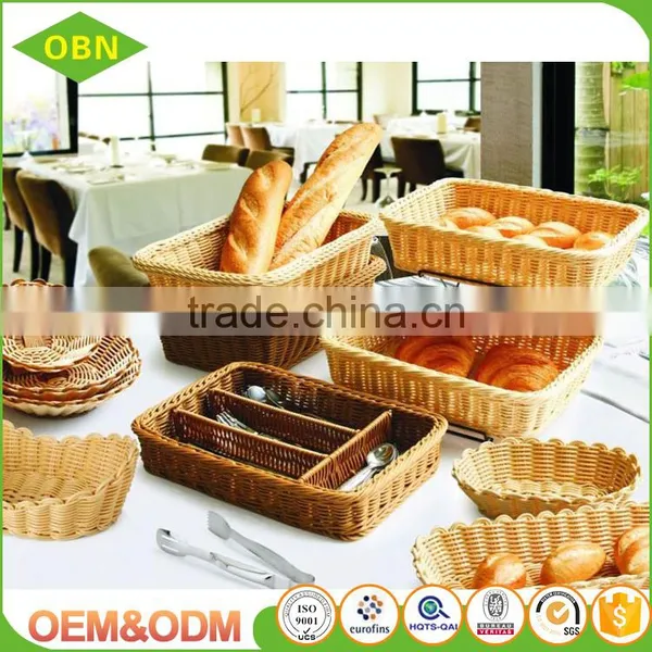 Wholesale Cheap Bakery Bread Basket Wicker Rattan Bread Basket