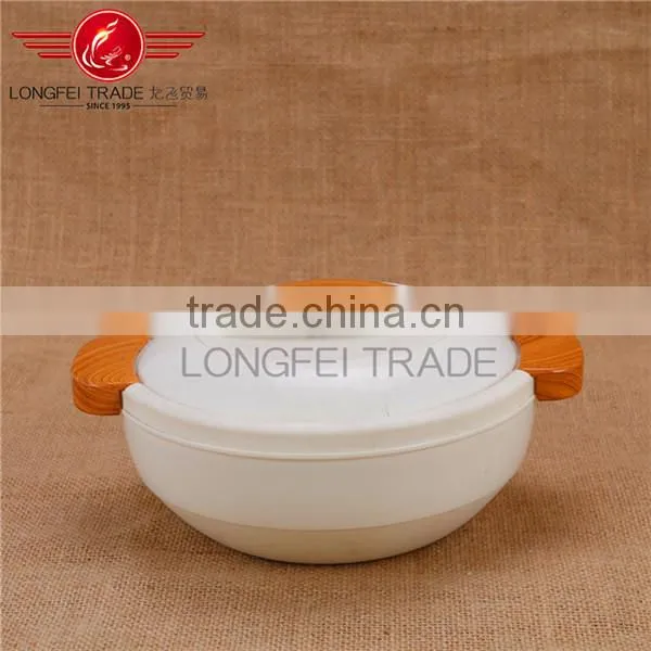 Household Elegant 3pcs Insulated Food Warmer Casserole/ Plastic Food Container Set photo-2