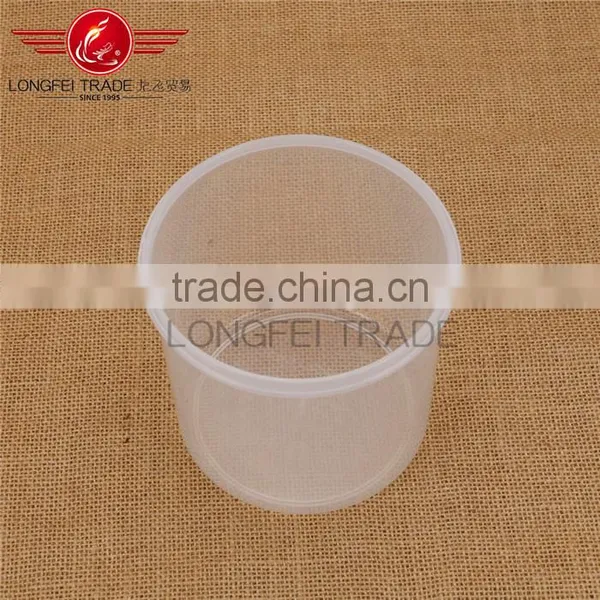 Eco-friendly 4pcs Cylindrical Plastic Preservation Box /crisper Food Storage Box photo-5