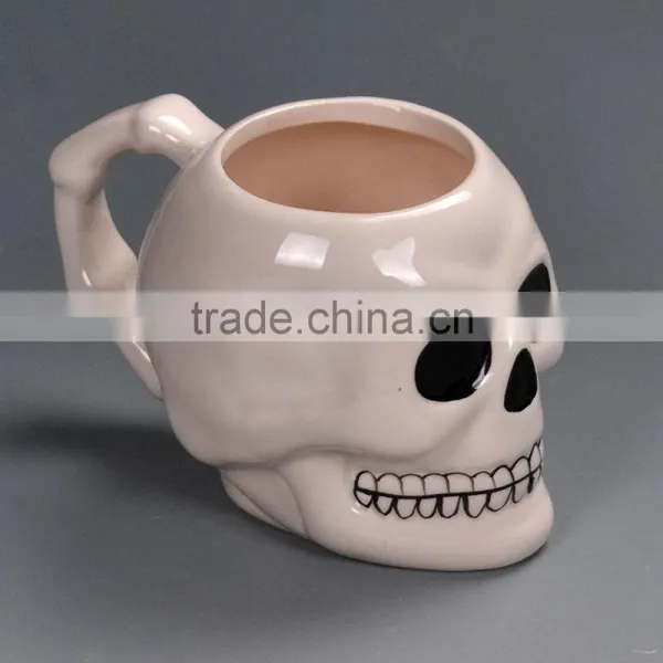Ceramic Skull 3D Coffee Mug photo-2