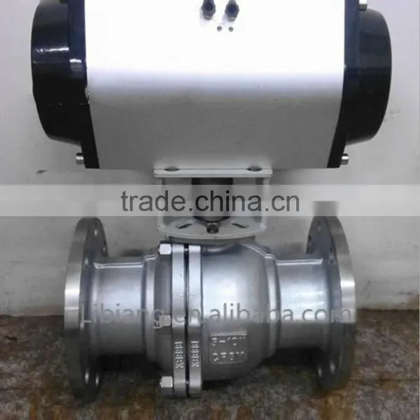 Stainless Steel Valve Pneumatic Flange Ball Valve ,valve photo-3