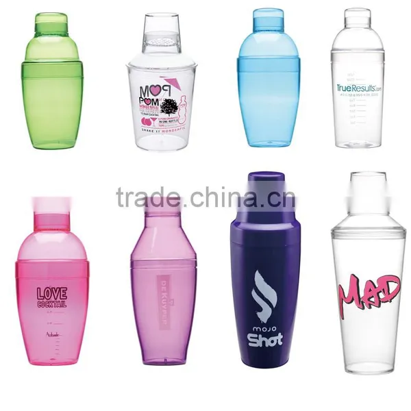 Plastic Shaker Joyshaker Bottle for Cocktail