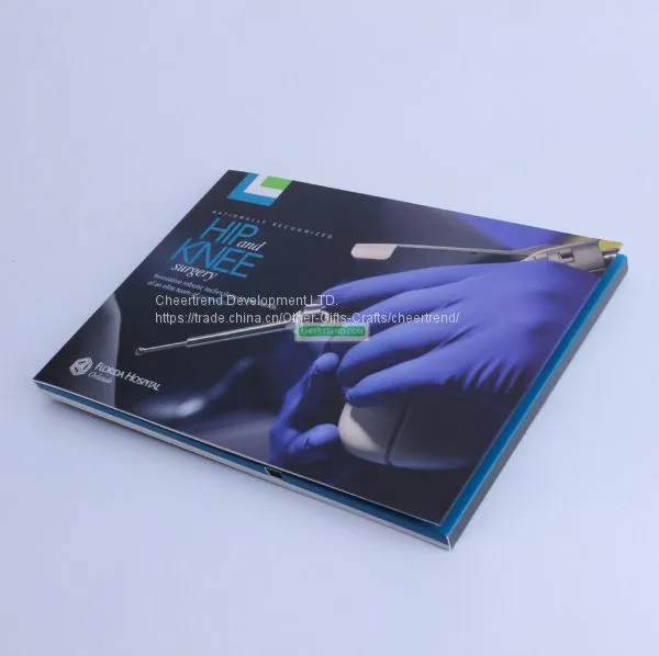 Hospitals Marketing A5 7 Inch LCD Video Brochure /Video Greeting Card/Video Business Card With 256Mb Memory photo-2