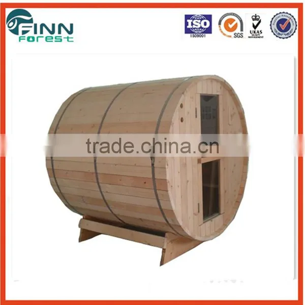 Outdoor 2-3 Person Use Wooden Sauna Room Home Sauna photo-2