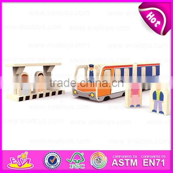 2015 Promotional Wooden Bus Stop Toy for Kid,Mini Bus Stop Building Blocks Toy,Educational Role Pley Bus Stop Wooden Toy W04B019