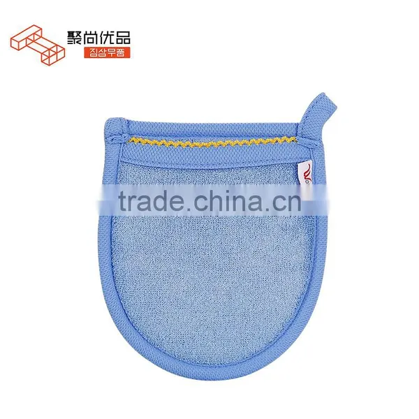 L00028 2017 Newest Design Natural Bath Exfoliating Plant Fiber Glove for Spa photo-3