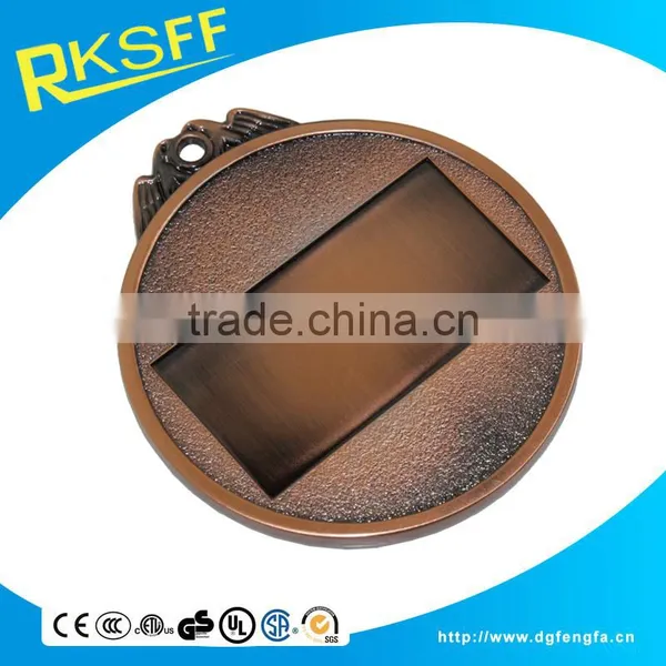 Cheap Bronze Tennis Sports Medal With Ribbon photo-5