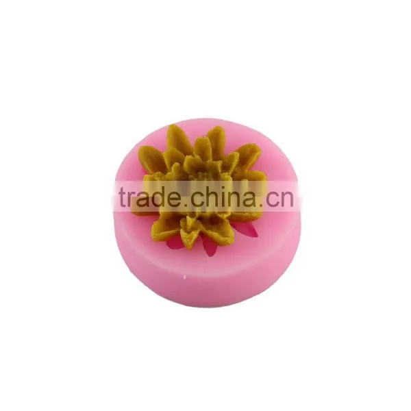 Liquid Silicone Mold Chocolate Fondant Cake Decoration Arts Tool DIY Mold Chrysanthemum Soap 1688 Agent photo-2