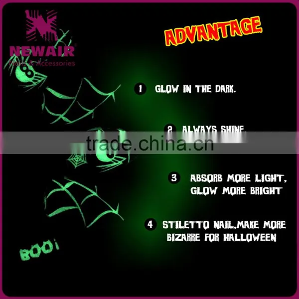 2017 Factory Supply Holloween Artificial Nails for Beauty photo-6