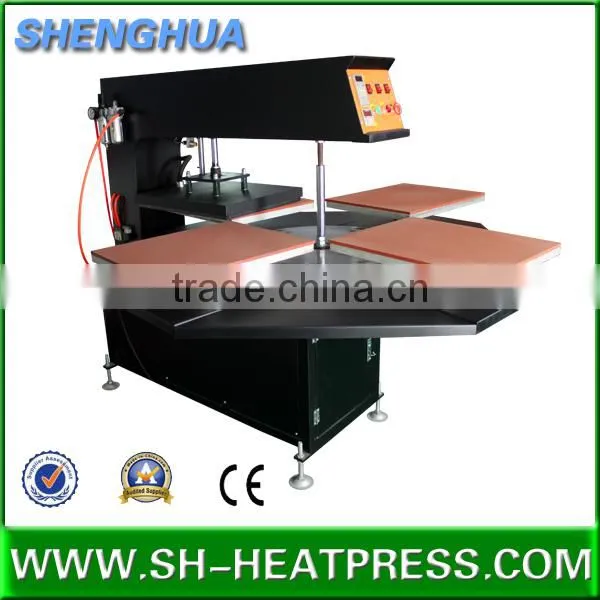 Fast Printing Speed Tshirt Printing Machine Heat Transfer Press Machine With Four Stations photo-2