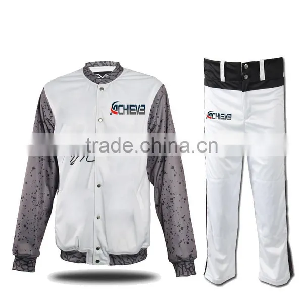 cheap wholesale leather baseball shirt custom