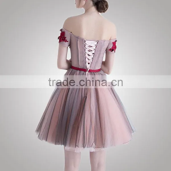 New Style Beautiful Vintage High Class Dress Evening For Autumn photo-5