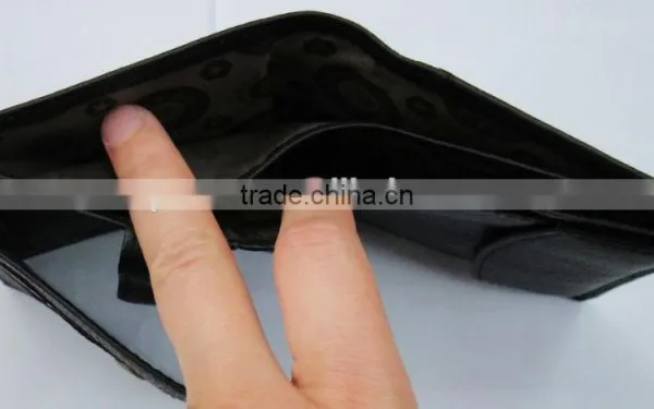 Fashion Men Cowhide Skin Purse Leather Pouch for Men photo-2