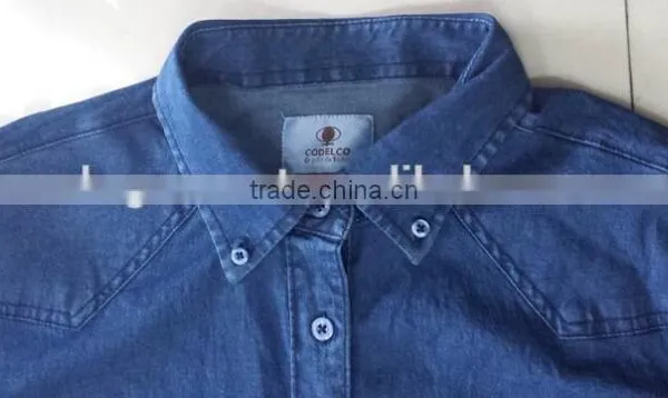 Mens Denim Shirt With 100% Cotton photo-3