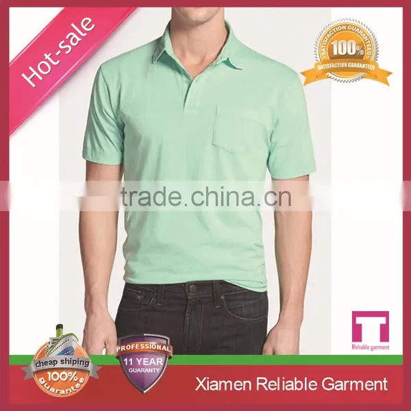 2016 OEM Popular Hot Sale Top Quality Custom Print Mercerized Cotton Polo Shirt photo-2