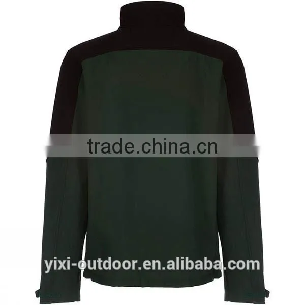 Winter OEM Mens Full-zipper Softshell Jacket With Hood photo-4
