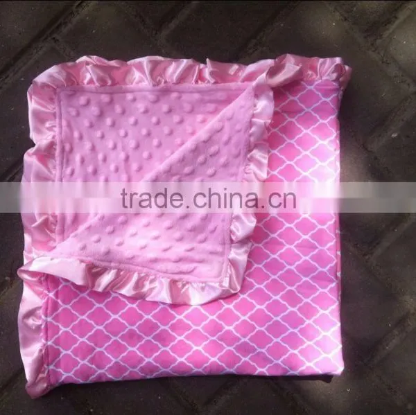Wholesale Baby Minky Blanket Knitting Baby Minky Blanket Baby Cotton Blanket Minky Dot Baby Blankets Baby Muslin Blanket Swaddle photo-5