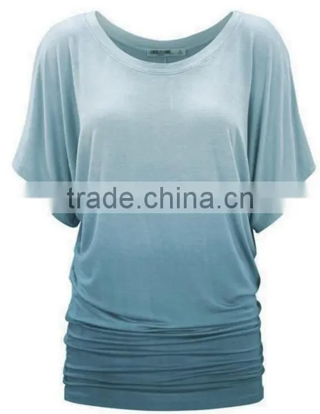 Autumn Europe and the United States Foreign Trade Easy Leakage Shoulder Lady T-shirt With Short Sleeves photo-4