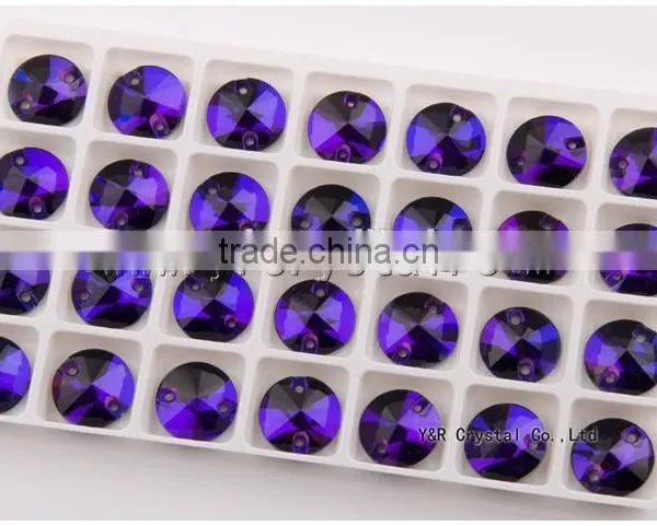 Crystal Sew-on Beads Red Light Siam Sew on Stones photo-4