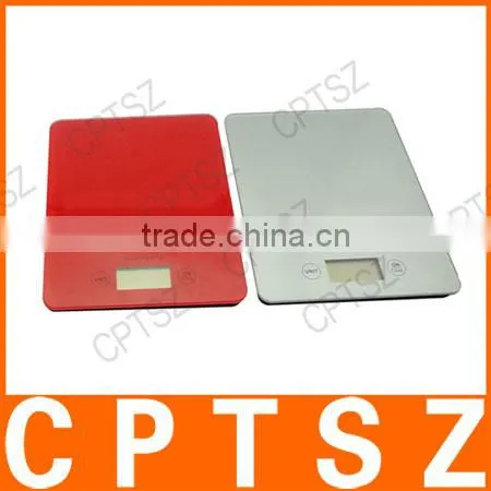 Touch Screen High Precision 5kg/1g Food Digital Kitchen Scale/Timing Tray Coffee Balance photo-4