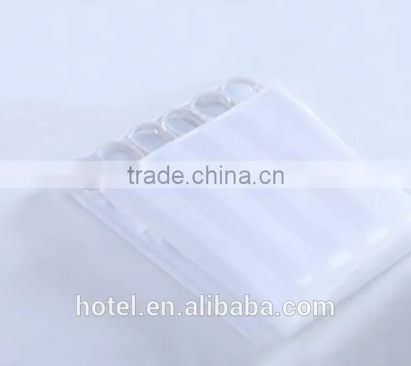 high quality star hotel shower curtain with strip