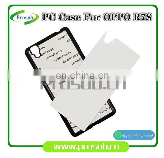 2d Sublimation PC Plastic Blank Smartphone Case Cover for Prosub-OPPO R7S photo-2