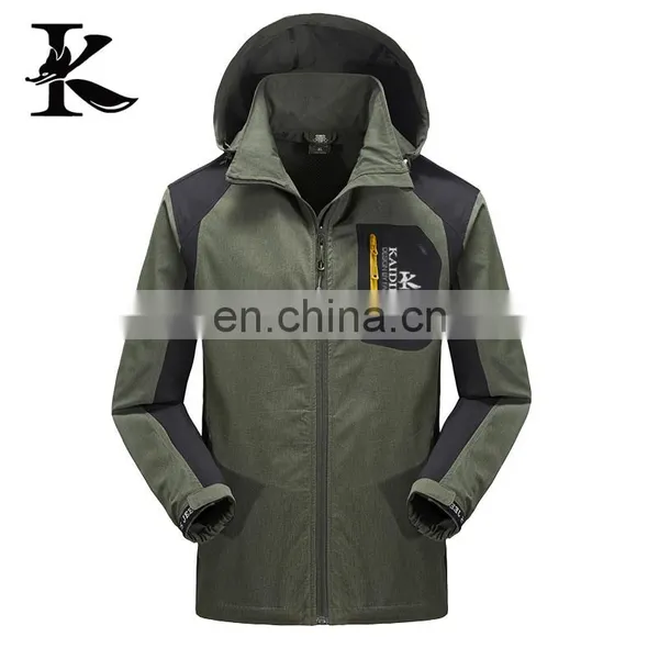 Wholesales Waterproof Army Green Hiking Jackets Breathable Camping Combat Jacket photo-2