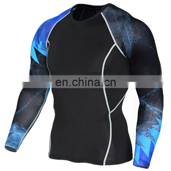 Custom Printed Bjj Rash Guard Sublimated Rash Guard Manufacturer Design Your Own Mma Rash Guard photo-2