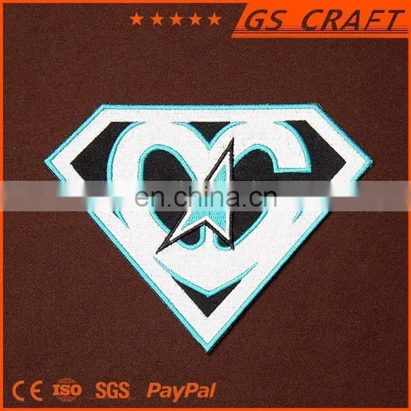 Wholesale Promotional High Quality Embroidery Retancgle Key Chain photo-5