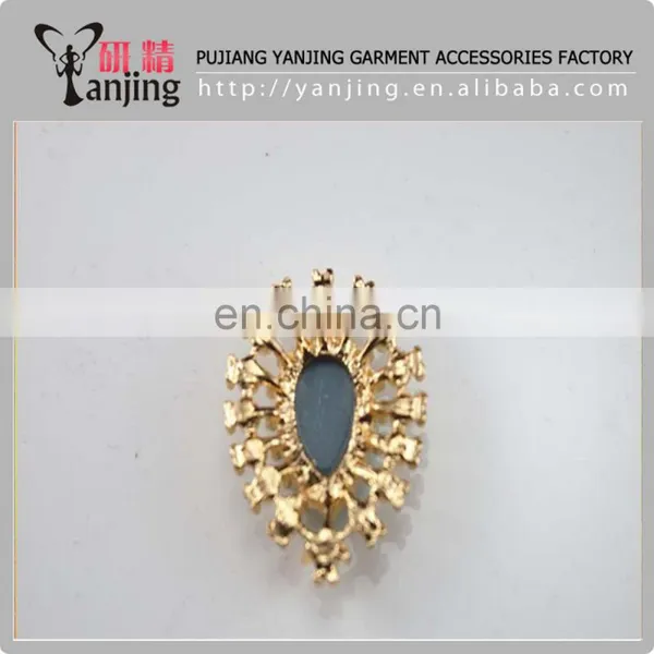 Wholesale Ex-factory Price Glass Rhinestone and Pearl Buckle photo-4