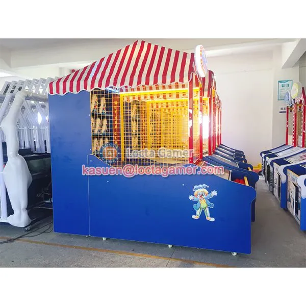 Zhongshan Amusement Redemption Hit the Clown Throwing Ball Game Machine photo-5