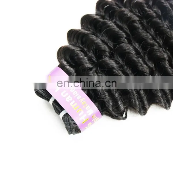 100% Brazilian Human Virgin Hair 9A Grade Hair Bundles in Deep Curly no Chemical Process Cuticle Aligned Hair photo-6