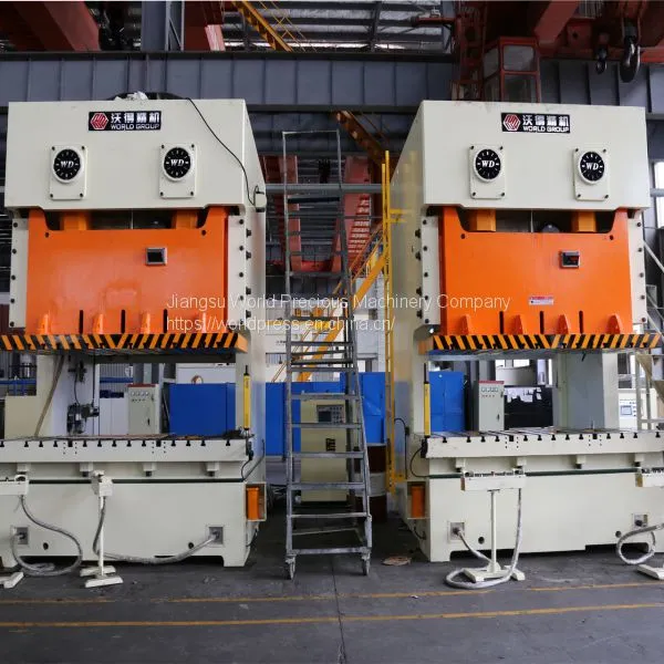 JH25 Series C-frame Two Point Power Press Double Crank Press Machine 200 Ton