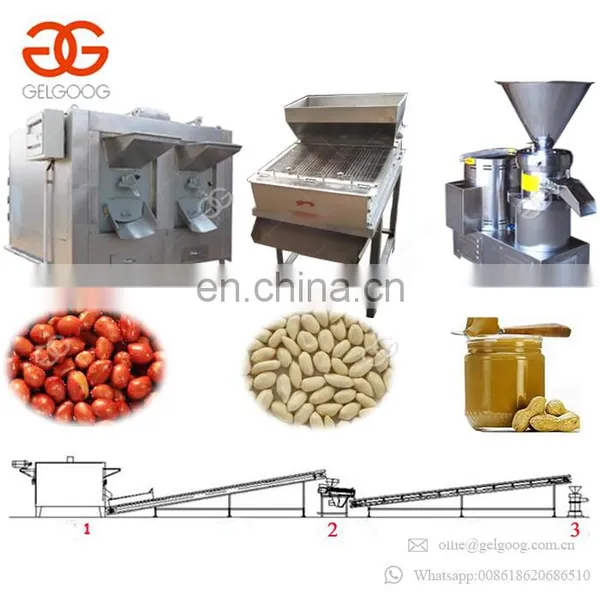 2017 New Style Factory Use Cashew Nut Cocoa Bean Butter Equipment Machine Sesame Paste Production Line photo-2