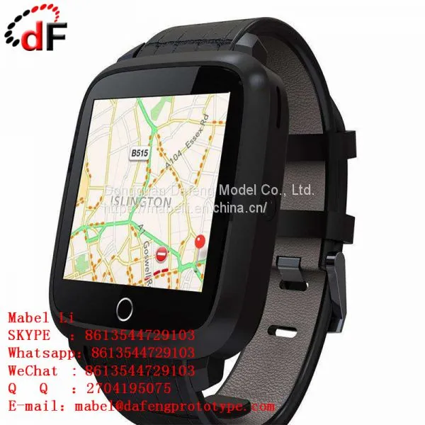 Plastic Case Watch Cartoon Children Watch Boy Printed Silicon Tape Telephone Watch Customization photo-3