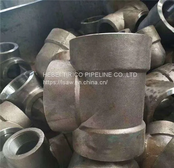 Spiral Steel Pipe Pvc 45 Degree Tee T Joint Pipe photo-2