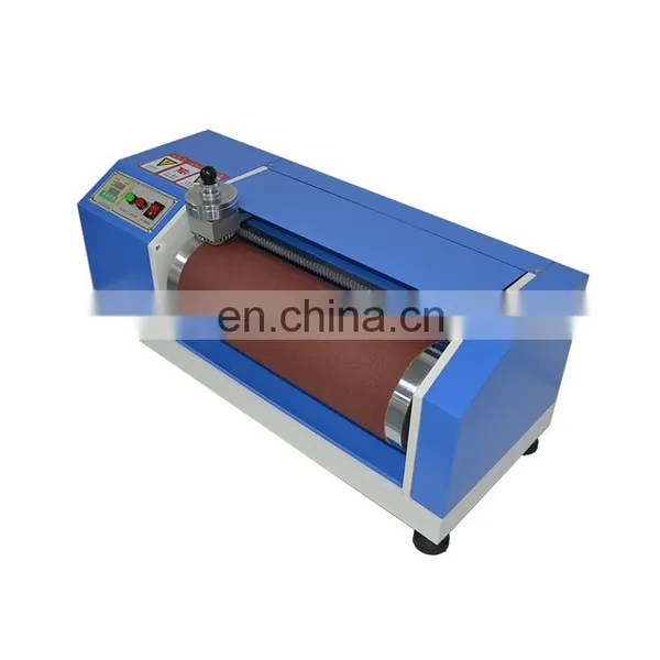 Din Abrasion Tester for Elastic Material,rubber,tires,convey Belt,transmit Belt,sole,synthetic Leather,leather photo-4
