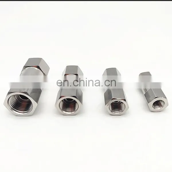 304 Stainless Steel Split Check Valve 1/4 1/2 Hexagonal Wire Check Valve photo-2