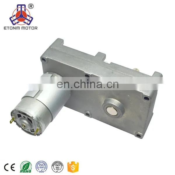 50 Rpm High Torque 12V ET-FGM119 DC Right Angle Gear Motor photo-3