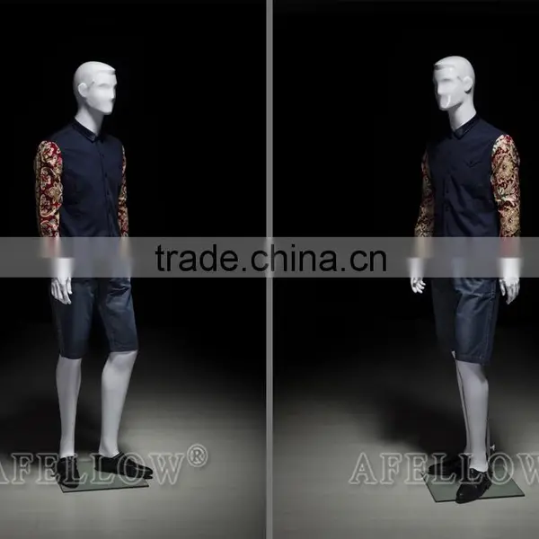 Fiberglass Full Body Abstract Model Mannequin Man Dummy for Clothes Store KEN4 photo-3