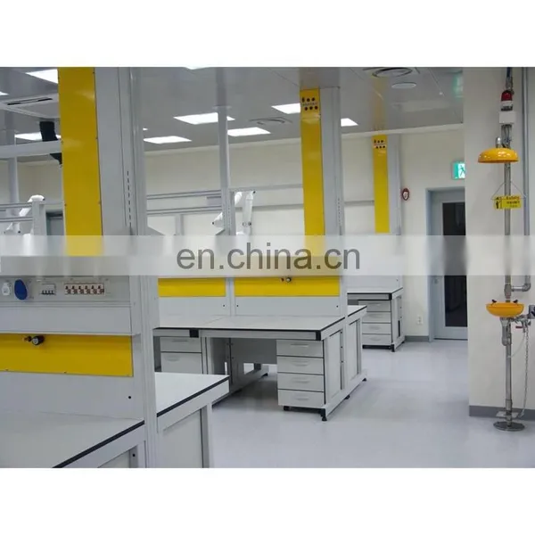 Chemical Metal Work Bench Laboratory Bench With Reagent Rack photo-5