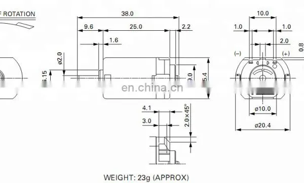 DC 12V FC-140 Car Electric dc Motor photo-3