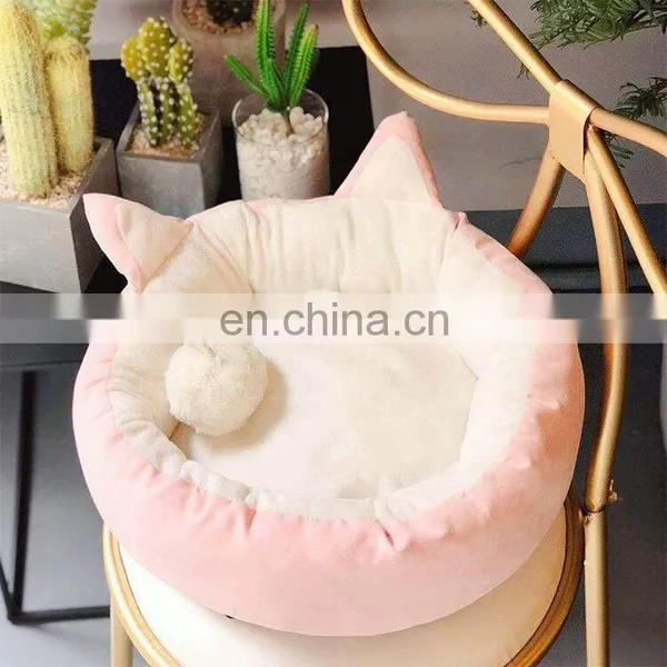 2020 Fashion Luxury Warm Cat Dog Pet Bed Pattern in Winter photo-2