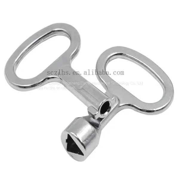 Universal Cross Triangle Key Wrench Adjustable Key for Train photo-5