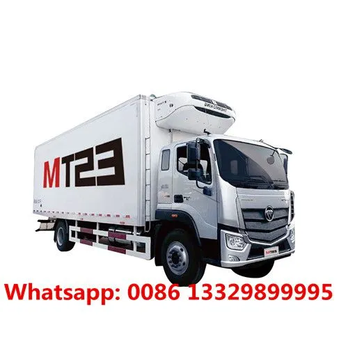Customized FOTON AUMARK 4*2 Cummins 220hp Diesel 6.1m Length Refrigerated Truck for Sale photo-2