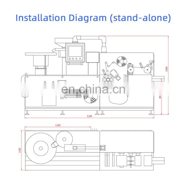 SED-260GP-E High Speed Tablet Blister Packing Sealing Machine photo-2
