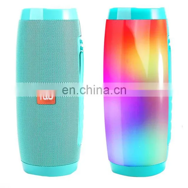 Blue Tooth Wireless Active Big Column Box Waterproof Portable Outdoor Super Bass TF FM Radio Speaker With LED Light TG157 photo-3