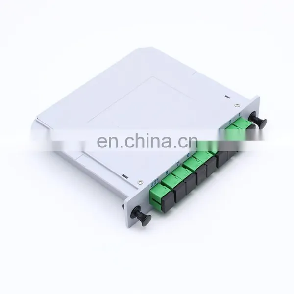 Telecom Grade PLC Splitter 1x8 PLC 1 x 2 Fiber Optic Splitter Cassette Type With SC/APC SC/UPC Connector photo-5